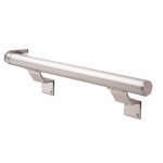 Coude ajustable - pour main courante 540 s - aluminium anodis argent - 401 aj vachette