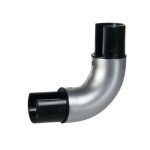 Coude aluminium 401 a - main courante aluminium 540 s - argent rivinox