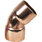 Coude cuivre 45 femelle / femelle  souder - diamtre 28 mm bricozor