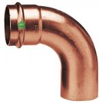 Coude cuivre 90° mâle / femelle à sertir - diamètre 18 viega Coude cuivre 90° mâle / femelle à sertir - diamètre 18 viega