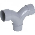 Coude pvc double � 87�30 femelle - femelle - � 40 mm - oh88 nicoll