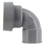 Coude pvc femelle / femelle à joint pour sortie appareil sanitaire Ø 32 - pvc - cf88j nicoll Coude pvc femelle / femelle à joint pour sortie appareil sanitaire Ø 32 - pvc - cf88j nicoll