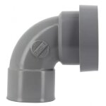 Coude pvc femelle / femelle à joint pour sortie appareil sanitaire Ø 40 - pvc - ch88j nicoll Coude pvc femelle / femelle à joint pour sortie appareil sanitaire Ø 40 - pvc - ch88j nicoll