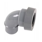 Coude pvc m�le / femelle � joint pour sortie appareil sanitaire � 40 - ch8j nicoll