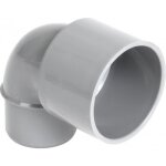 Coude pvc rduit femelle - mle 90 -  50 / 40 mm - cj29mf nicoll