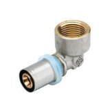 Coude à sertir pour tube multicouche Ø26 taraudage femelle 20x27 rbm Coude à sertir pour tube multicouche Ø26 taraudage femelle 20x27 rbm