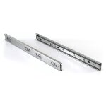 Coulisses � billes 3732 - charge 40 kg - sortie totale - l 350 mm accuride