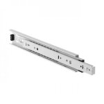 Coulisses  billes 3832 - charge 45 kg - sortie totale - blanc - l 350 mm accuride