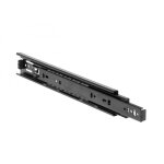 Coulisses � billes 3832 - charge 45 kg - sortie totale - noir - l250 mm accuride