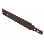 Coulisses  billes 3832 sc - acier noir - charge 43kg - sortie totale - l350mm accuride