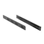 Coulisses � billes 3832ec - b - charge 43 kg - sortie totale - l 350 mm accuride