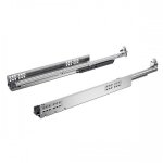 Coulisses à billes quadro v6 5d silent system - charge 30 kg - sortie totale - l350 hettich Coulisses à billes quadro v6 5d silent system - charge 30 kg - sortie totale - l350 hettich