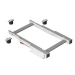 Coulisses pour plateau coulissant - table d'appoint - corner 900x900 emuca Coulisses pour plateau coulissant - table d'appoint - corner 900x900 emuca