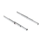 Coulisses pour plateau extractible - table d'appoint - shot 490x1200 emuca