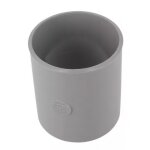 Coulisse pvc femelle - femelle -  75 mm - kp nicoll