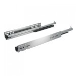 Coulisses quadro v6 silent  enfichage - charge 30 kg - sortie totale - l 300 mm hettich