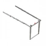 Coulisses pour table extractible avec pitement - party 1380x900 emuca