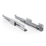 Coulisses tiroir - actro silent system - charge 70 kg - l550mm hettich