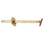 Coulisseau � frein en laiton poli - longueur 200 mm a lenne