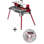 Pack coupe - carrelage radial te - tc 920 ul 900w + disque turbo diamant 200x25, 4 mm einhell