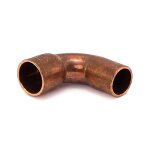 Courbe cuivre 90 mle / femelle  souder - diamtre 10 mm bricozor