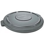 Couvercle gris pour collecteur de dchets brute - capacit 167l rubbermaid