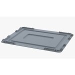 Couvercle polypropylène pour bac de manutention 400x300 viso Couvercle polypropylène pour bac de manutention 400x300 viso