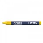 Craies forestires - 12 mm - longueur 120 mm - coloris jaune - par 12 lyra
