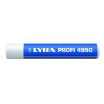 Craie grasse universelle 4950 - 15x90 mm - coloris blanc - par 12 lyra