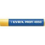 Craie grasse universelle 4950 - 15x90 mm - coloris jaune - par 12 lyra