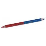 Crayon de marquage bicolore - rouge et bleu - par 12 lyra Crayon de marquage bicolore - rouge et bleu - par 12 lyra