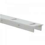 Cr�maill�re pour console pas de 25 mm - pose encastr�e � recouvrement - blanc monin