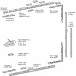 �l�ment interm�diaire pour fermetures gu 330 - longueur 630 mm ferco