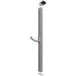 Crémone pompier carénée à poignée rotative - desy 8510 gris la croisée ds Crémone pompier carénée à poignée rotative - desy 8510 gris la croisée ds