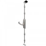 Crémone pompier - poignée rotative - boitier seul - dualis 7211 gris la croisée ds Crémone pompier - poignée rotative - boitier seul - dualis 7211 gris la croisée ds