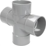 Croix pvc femelle -  100 mm - rt188 nicoll