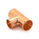 T� cuivre r�duit � souder - diam�tre 14 - 12 - 14 viega