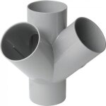 Culotte pvc 45 double querre femelle - at144 nicoll