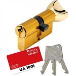 Cylindre 40 x b40 s'entrouvrant sur variure ua 1001 - laiton poli - v5 vachette