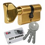 Cylindre � bouton city 5g sur variure kcf 005502 iseo