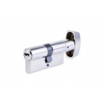 Cylindre  bouton t80 - p avec 4 cls rversibles et carte de proprit - 30x50 tesa scurit