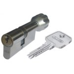 Cylindre à bouton varié débrayable nickelé ? ec - s 30x30 abus Cylindre à bouton varié débrayable nickelé ? ec - s 30x30 abus