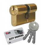 Cylindre double 30 x 30 mm sur variure kcf 005502 - city 5g iseo