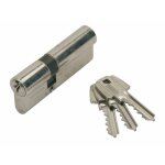 Cylindre double te - 5 vari - laiton nickel - 45 x 55 mm tesa scurit