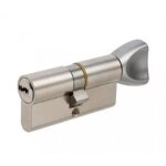 Cylindre double vari� haute s�ret� - � bouton - type volt - 40xb40mm vachette