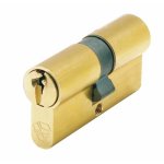 Cylindre sur variure ua 1001 - 35x35 mm - laiton poli - v5 7100 vachette