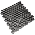 Dalle alvole stabilisatrice - gazon et gravier - tufftrack 61x61cm bricozor
