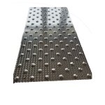 Dalle podotactile - inox ou alu - 420x825 - aluminium wattelez Dalle podotactile - inox ou alu - 420x825 - aluminium wattelez