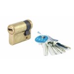 Demi cylindre - 30 x 10 mm - t 60 - vari - laiton poli tesa scurit