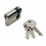 Demi cylindre - 40 x 10 mm - first 5000 - varié - laiton nickelé vachette Demi cylindre - 40 x 10 mm - first 5000 - varié - laiton nickelé vachette